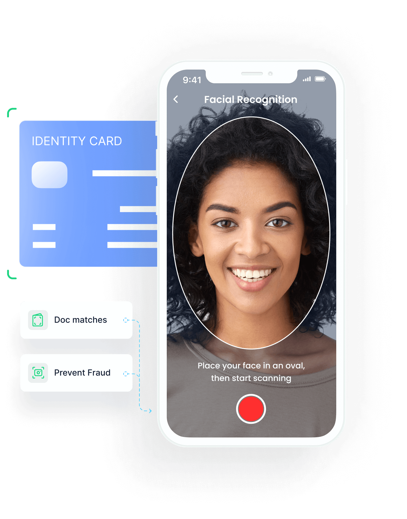 Protect against stolen identities and impersonation while delivering a superior user experience with liveness-based biometric facial recognition.