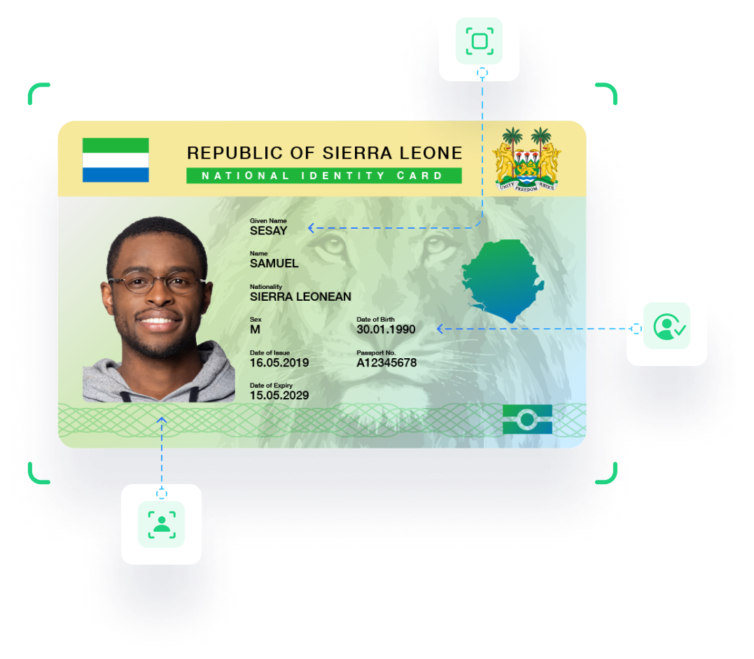 National ID card digital identity services in Sierra Leone