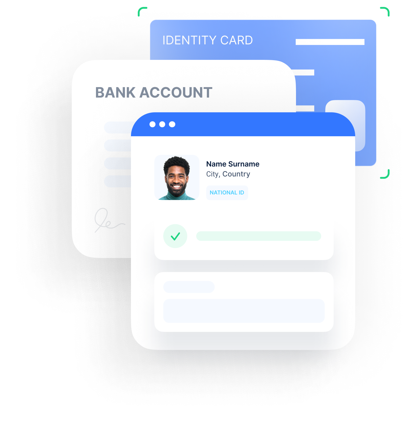 Bank account verification services